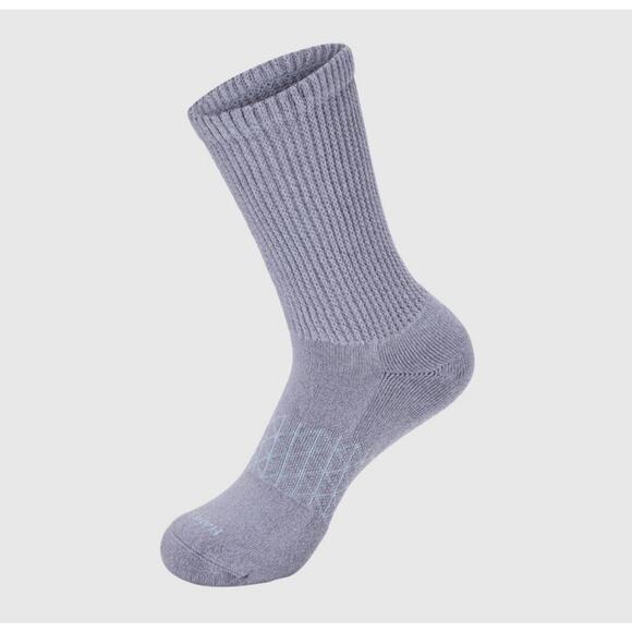 Hanes Absolute Wellness Crew Socks Women’s Size 5-9 Pack 2 Extreme Cushion - Picture 3 of 12